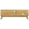 vidaXL TV-Schrank mit Mustern Braun 120x30x42 cm Holz