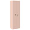 vidaXL Aufbewahrungsschrank Rosa 60 x 40 x 200 cm Stahl