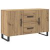 vidaXL Sideboard Artisan-Eiche 100x36x60 cm Holzwerkstoff