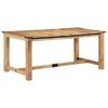 vidaXL Esstisch 180x90x75 cm Massivholz Mango