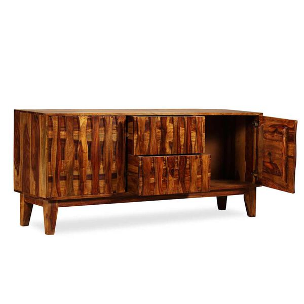 vidaXL Sideboard Massivholz Akazie 160x45x70 cm