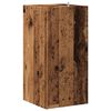 vidaXL Eckregal Altholz-Optik 33x33x67 cm Holzwerkstoff