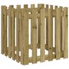 vidaXL Pflanzk&uuml;bel Latten-Design 60x60x60 cm Kiefernholz Impr&auml;gniert