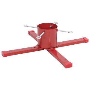 vidaXL Christbaumst&auml;nder Rot 61x61x15,5 cm