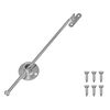 vidaXL Zugstangen-Scharnier 12 pcs Silber 190 mm Metall