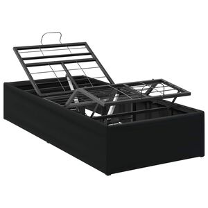 vidaXL Elektrisch verstellbares Bettgestell Schwarz 200 x 70 x 33,5 cm