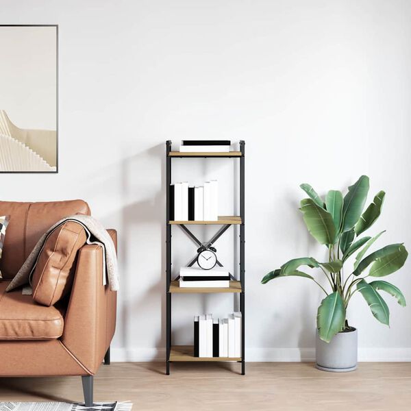 vidaXL B&uuml;cherregal Artisan-Eiche 40 x 30 x 119 cm Holzwerkstoff