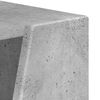 vidaXL Seitenregal Beton Grau 33 x 32 x 70,5 cm Holzwerkstoff