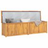 vidaXL Gartenbox 200x50x55 cm Massivholz Teak