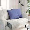 vidaXL Sofakissen 2 pcs Jeans blau 45 x 45 cm Stoff