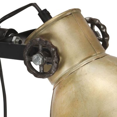 vidaXL Stehlampe 2-flammig Messing E27 Gusseisen