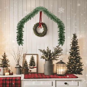 vidaXL Weihnachtsgirlande PVC 5 m