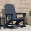 vidaXL Adirondack-Schaukelstuhl Marineblau 92 x 73,5 x 92 cm HDPE