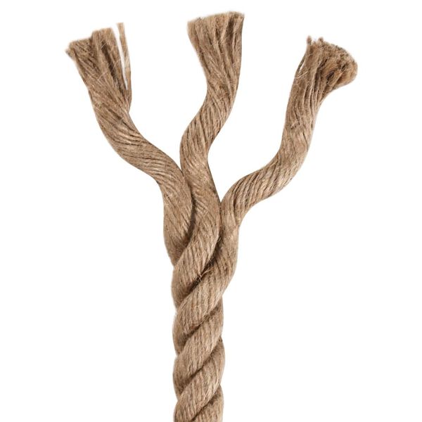 vidaXL Seil 100% Jute 14 mm 100 m