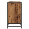 vidaXL Badezimmerschrank mit Tür Altholz 65 x 33 x 60 cm Holzwerkstoff