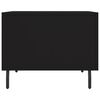 vidaXL Couchtisch Schwarz 50x50x40 cm Holzwerkstoff