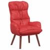 vidaXL Sessel Rot 69 x 74 x 93 cm Kunstleder