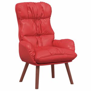 vidaXL Sessel Rot 69 x 74 x 93 cm Kunstleder