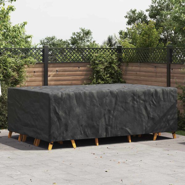 vidaXL M&ouml;belbezug Uni Schwarz 300 x 200 x 90 cm 420D