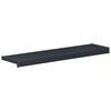 vidaXL Fensterbank Anthrazit mit Holzmaserung 100 x 25 x 4,5 cm PVC