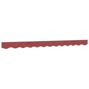 vidaXL Markisenvolant Burgunderrot 300 cm