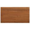 vidaXL Couchtisch 90x50x35 cm Teak Massivholz