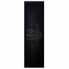 vidaXL K&uuml;chen Teppich Besteck Schwarz 150 x 45 cm Samt