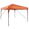 vidaXL Pop-up Pavillon Zelt Orange 300 x 300 cm Stoff