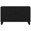 vidaXL Sideboard Schwarze Eiche 100 x 36 x 60 cm Holzwerkstoff