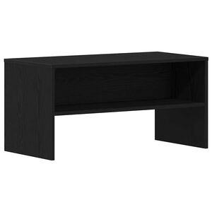 vidaXL TV-Schrank Schwarz Eiche-Optik 80x40x40 cm Holzwerkstoff