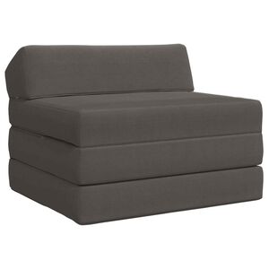 vidaXL Klappsofa Bett Dunkelgrau 200 x 70 x 10 cm Cordstoff