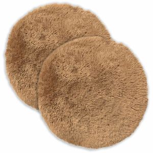 vidaXL Kissen mit Kissen HEERLEN 6 Stk. Taupe PV Fleece