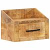 vidaXL Nachttisch Braun 40 x 30 x 30 cm Massivholz Mango