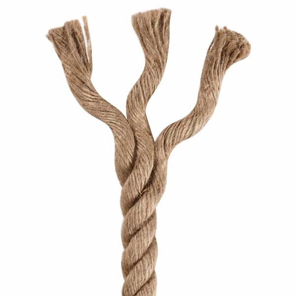 vidaXL Seil 100% Jute 10 mm 100 m