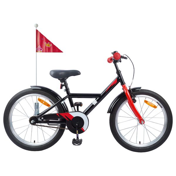 vidaXL Kinderfahrrad 20 Zoll f&uuml;r 6-11 Jahre alt Schwarz