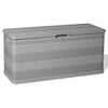 vidaXL Gartenbox Grau 117&times;45&times;56 cm