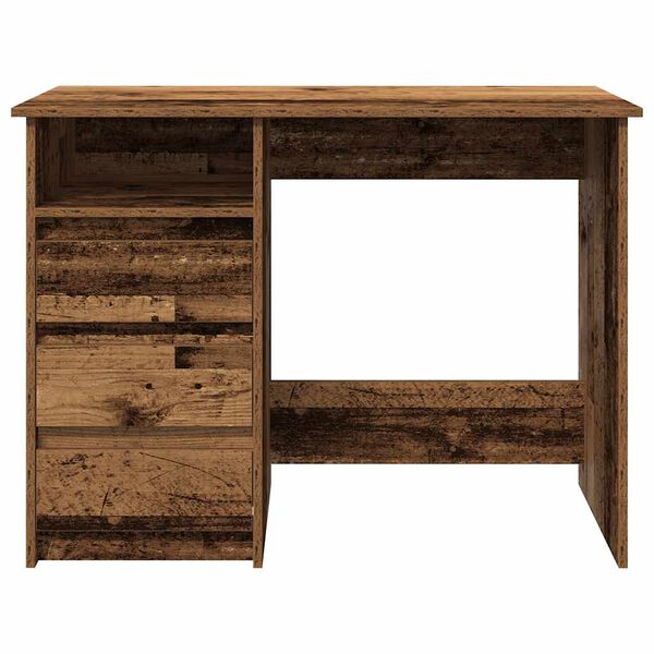 vidaXL Schreibtisch Altholz-Optik 102x50x75 cm Holzwerkstoff
