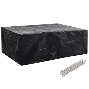 vidaXL Gartenm&ouml;bel-Abdeckung 8 &Ouml;sen 242x162x100 cm