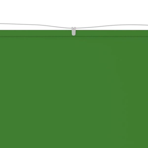 vidaXL Senkrechtmarkise Hellgrün 180x420 cm Oxford-Gewebe