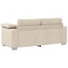 vidaXL Sofa Beige 180 x 77 x 82 cm Leinenmischgewebe