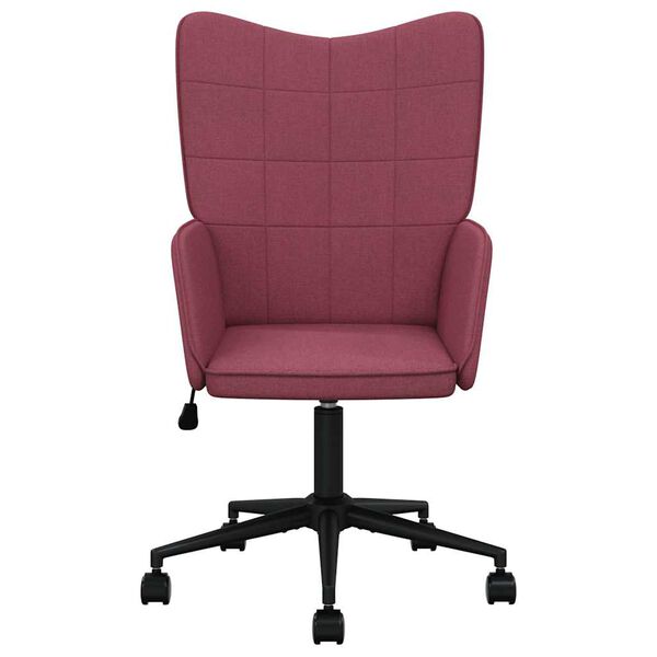 vidaXL Relaxsessel Weinrot Stoff