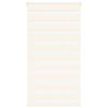 vidaXL Zebrarollo Marmorbeige 75x100 cm Stoffbreite 70,9 cm Polyester