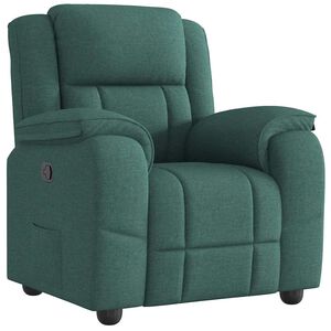 vidaXL Relaxsessel Dunkelgr&uuml;n Stoff