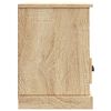 vidaXL TV-Schrank Sonoma-Eiche 80x35x50 cm Holzwerkstoff
