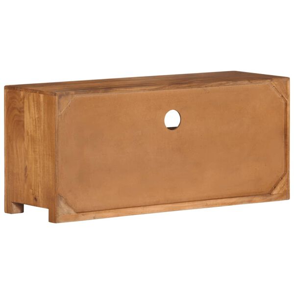 vidaXL TV-Schrank 90x30x40 cm Akazie Massivholz