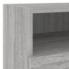 vidaXL TV-Wandschr&auml;nke 2 Stk. Grau Sonoma 40x30x30 cm Holzwerkstoff