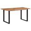 vidaXL Esstisch 154x80x76 cm Massivholz Akazie