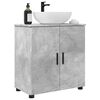 vidaXL Badezimmerschrank mit Speicher Beton Grau 61 x 35 x 64 cm