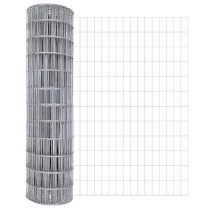 vidaXL Eurozaun 1,2 x 25 m PVC-beschichtetes Eisen