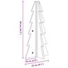 vidaXL Weihnachtsbaum Holz zum Schm&uuml;cken 49 cm Massivholz Kiefer
